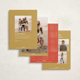 "Not My Idea Pet Card" - Holiday Cards in Maize by Penny Eversole - Back of Card Options