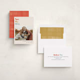 "Not My Idea Pet Card" - Holiday Cards in Maize by Penny Eversole - Assembled