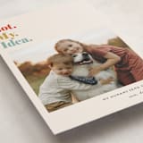"Not My Idea Pet Card" - Holiday Cards in Maize by Penny Eversole - Detail