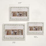 "Laurel Garland" - Holiday Cards in Mulled Wine by Everett Paper Goods - Formats Available