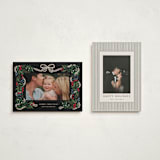 "holiday ribbon" - Holiday Cards in Orchard by Grae - Photo Orientation Options