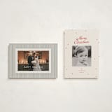 "dainty dots" - Holiday Cards in Cherry by Ellen Schlegelmilch - Photo Orientation Options