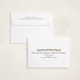 "Ribbon Garland" - Holiday Cards in Midnight by Elly - FREE Recipient Addressing