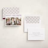 "Triple Happiness" - Holiday Cards in Snow by Juliana Zimmermann - Assembled