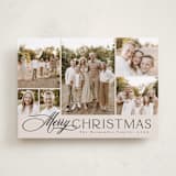 "classic layout" - Holiday Cards in Vanilla by Christy Hy Lee - Front