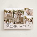 "classic layout" - Holiday Cards in Vanilla by Christy Hy Lee - Front