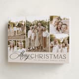 "classic layout" - Holiday Cards in Vanilla by Christy Hy Lee - Folded Card