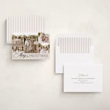 "classic layout" - Holiday Cards in Vanilla by Christy Hy Lee - Assembled