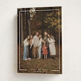 "thin marker" - Holiday Cards in Pudding by Adelyn T. - Folded Card