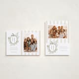 "Tis the Sea-Sun" - Holiday Cards in Sage by Oscar and Emma - Karly Depew - Photo Orientation Options