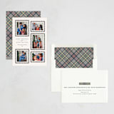 "Plaid Gallery" - Holiday Cards in Eggnog by Erica Krystek - Assembled