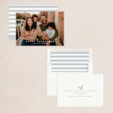 "The Press" - Holiday Cards in Vanilla by Carolyn MacLaren - Assembled