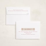 "classic weave" - Holiday Cards in Berry by Kanika Mathur - FREE Recipient Addressing