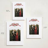"Greenery Swag" - Holiday Cards in Santa by Everett Paper Goods - Formats Available