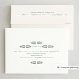 "Folklore Holiday" - Holiday Cards in Pine by Nazia Hyder - FREE Recipient Addressing