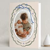 "Cherished Christmas" - Holiday Cards in Powder by Ashley Iwafuchi - Folded Card