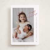 "Charming" - Holiday Cards in Berry by Ana de Sousa - Front
