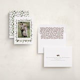 "Classic Greenery" - Holiday Cards in Mulled Wine by Susan Moyal - Assembled