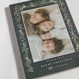 "One For The Soul" - Holiday Cards in Coal by Petra Kern - Detail