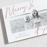"Signed" - Holiday Cards in Holly Berry by AK Graphics - Detail