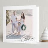 "Merrily Written" - Holiday Cards in Juniper by Jenna Holcomb - Folded Card