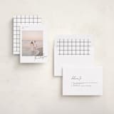 "Minimalist Signature" - Holiday Cards in Coal by Kelly Schmidt - Assembled