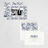 "Hills and Glens" - Holiday Cards in Navy by Anna Black - Assembled