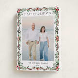 "traditional christmas" - Holiday Cards in Holly by Angel Walker - Folded Card