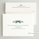 "traditional christmas" - Holiday Cards in Frosty Blue by Angel Walker - FREE Recipient Addressing