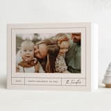 "Festive Form" - Holiday Cards in Ink by Ekko Studio - Folded Card