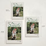 "Sleighs" - Holiday Cards in Evergreen by Megan Davis - Formats Available