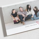 "giving love" - Holiday Cards in Cherry by Erin Deegan - Detail