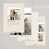 "Fav Things" - Holiday Cards in Coal by Meredith Collie - Back of Card Options