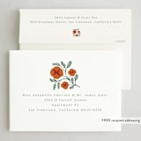 "California Poppy" - Holiday Cards in Evergreen by Katharine Watson - FREE Recipient Addressing
