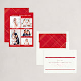 "Holiday Memories" - Holiday Cards in Holly Berry by Susan Moyal - Assembled