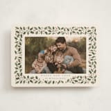 "Winter Garland" - Holiday Cards in Eggnog by Diana Pinnell - Front