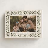 "Winter Garland" - Holiday Cards in Eggnog by Diana Pinnell - Folded Card