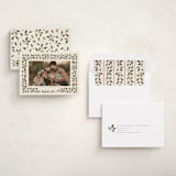 "Winter Garland" - Holiday Cards in Eggnog by Diana Pinnell - Assembled