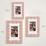 "Cottage Scallop" - Holiday Cards in Peppermint by Julie Murray - Formats Available