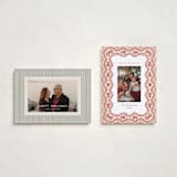 "Cottage Scallop" - Holiday Cards in Peppermint by Julie Murray - Photo Orientation Options