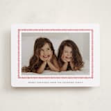 "biscuit" - Holiday Cards in Candy Cane by Sara Hicks Malone - Front