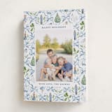 "Nutcracker ribbons" - Holiday Cards in Blue Ribbon by Sarah Knight - Folded Card