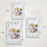 "Nutcracker ribbons" - Holiday Cards in Blue Ribbon by Sarah Knight - Formats Available