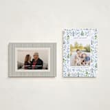 "Nutcracker ribbons" - Holiday Cards in Blue Ribbon by Sarah Knight - Photo Orientation Options