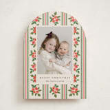 "nostalgic wallpaper" - Holiday Cards in Buttercream by Christy Hy Lee - Front