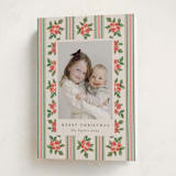 "nostalgic wallpaper" - Holiday Cards in Buttercream by Christy Hy Lee - Folded Card