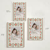 "nostalgic wallpaper" - Holiday Cards in Buttercream by Christy Hy Lee - Formats Available
