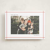 "Frameline" - Holiday Cards in Crimson by Wendy Chung - Front