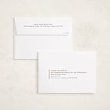 "Frameline" - Holiday Cards in Crimson by Wendy Chung - FREE Recipient Addressing