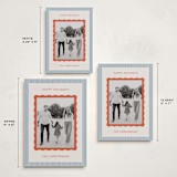 "Wavy Edge" - Holiday Cards in Beach by Kelly Schmidt - Formats Available